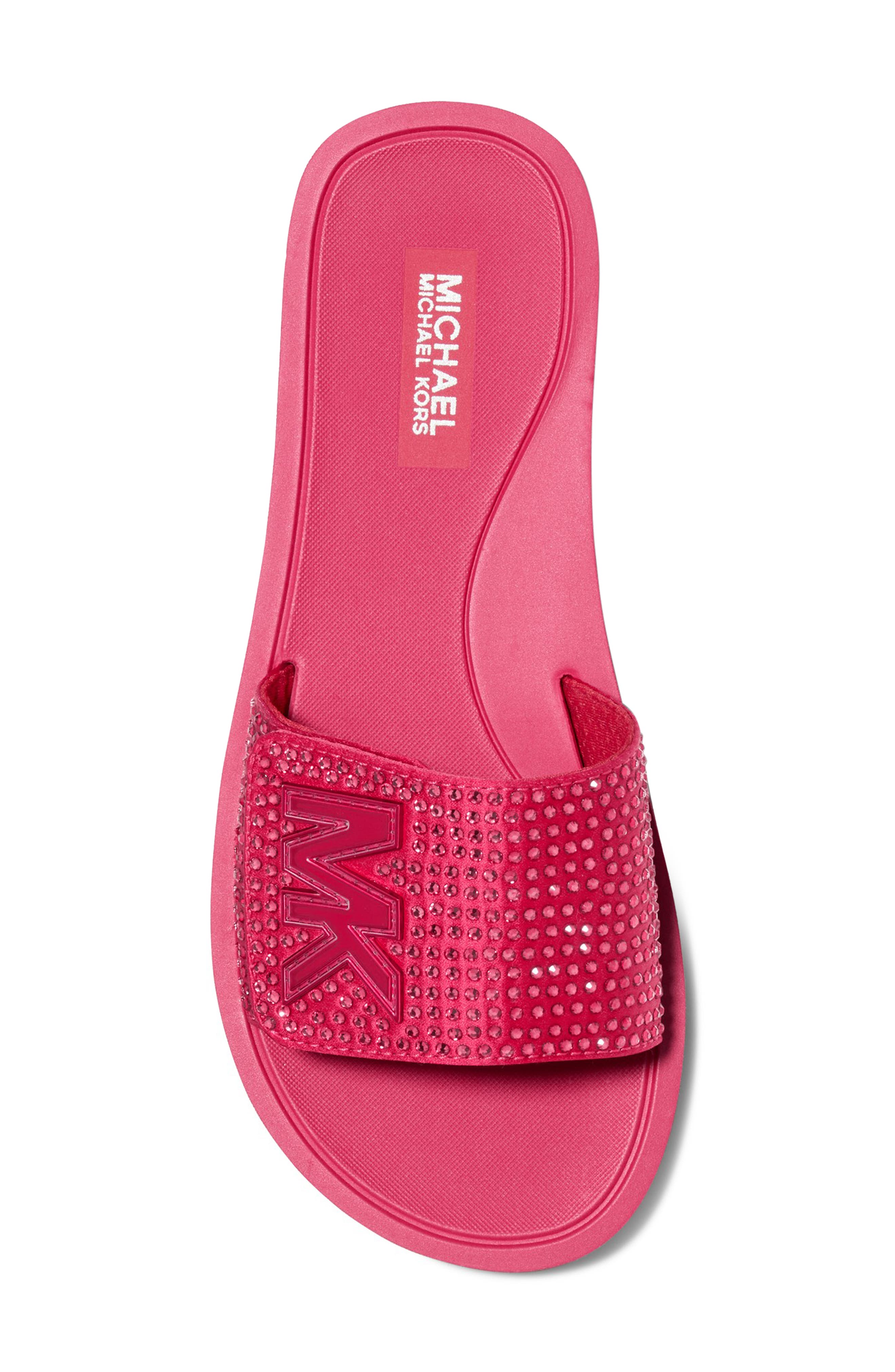 MICHAEL Michael Kors MK Slide Sandal, Alternate, color, 