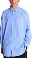 Balmain Relaxed shirt with stripes