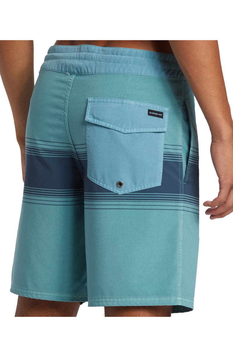 Quiksilver Surfksilk Street Swim Trunks, Alternate, color, Dna Island Aquifer Stripes