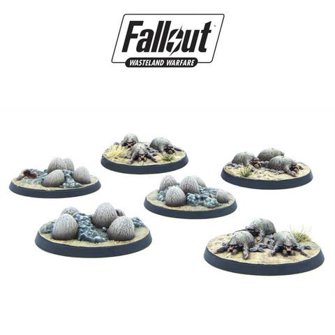 Fallout Wasteland Warfare Mirelurk Hatchlings + Eggs