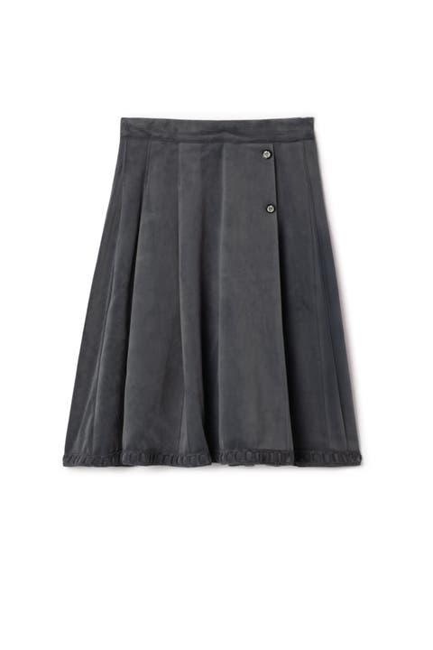 Velvet A-Line Skirt (Little Kid & Big Kid)