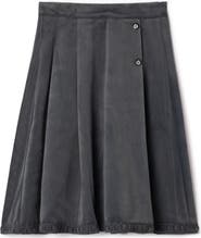 Charlotte & George Velvet A-Line Skirt