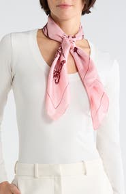 Kate Spade New York Spring Flight Silk Square Scarf