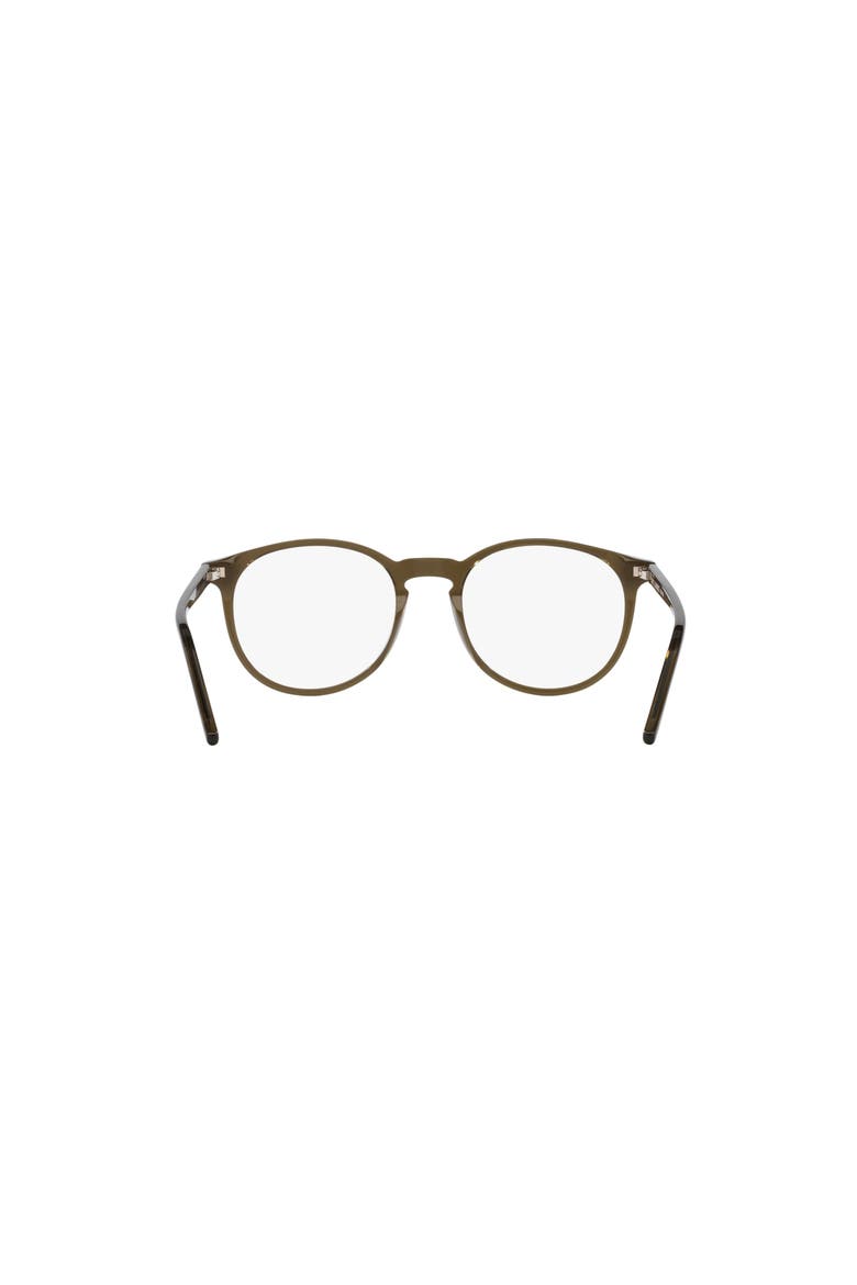 50mm Round optical glasses, Alternate, color, Green