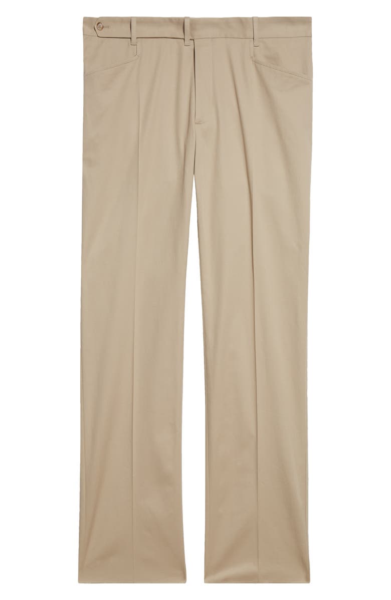 Dolce&Gabbana New Stretch Cotton Chinos, Alternate, color, M0131 Beige