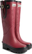 Barbour Leighton Tartan Tall Rain Boot