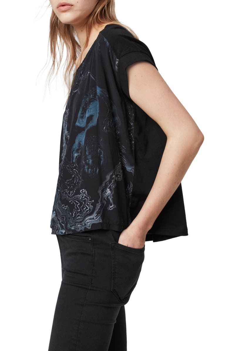 AllSaints Hatsukoi Pina Top, Alternate, color, 