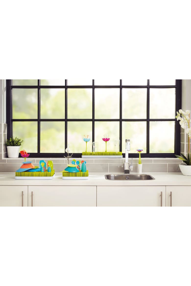 Boon® GRASS® Countertop Drying Rack, Spring Green, Alternate, color, Multicolored