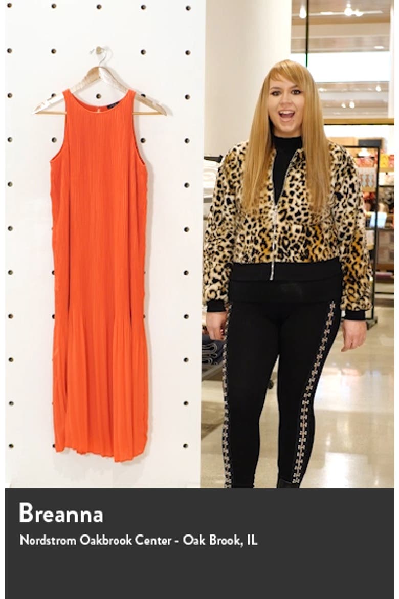 Sleeveless Pleated Dress video