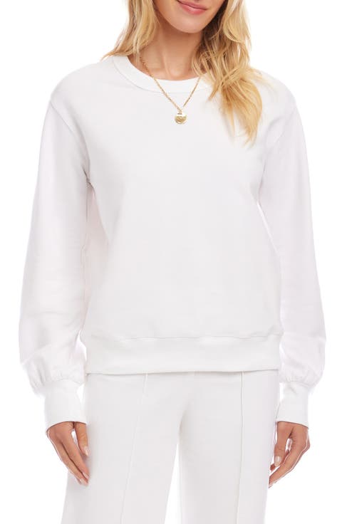 Rib Trim Sweatshirt