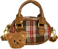 Ruby & Ry Kids' Plaid Flannel Mini Bag