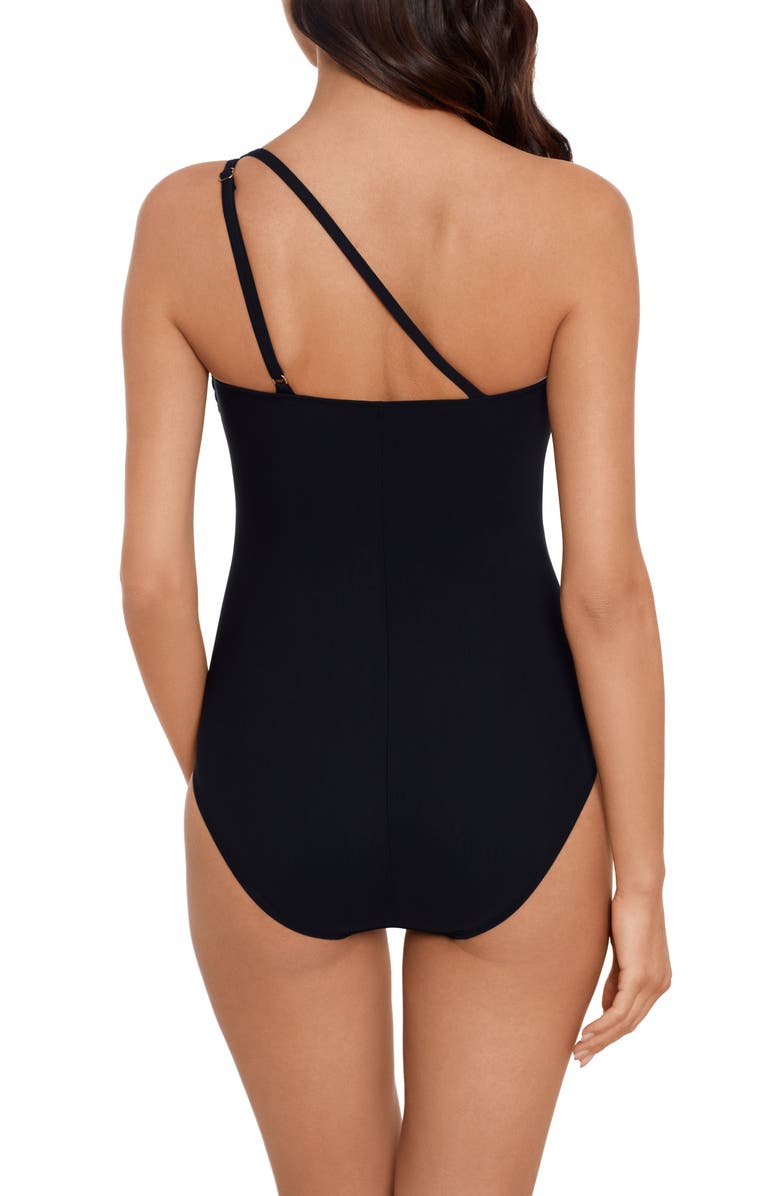 Magicsuit<sup>®</sup> Hyperlink Charlize One-Piece Swimsuit, Alternate, color, Black