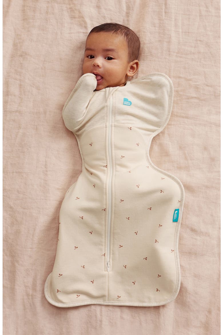 Swaddle Up™ 1.5 TOG Stretch Cotton Fleece Swaddle, Alternate, color, OAT