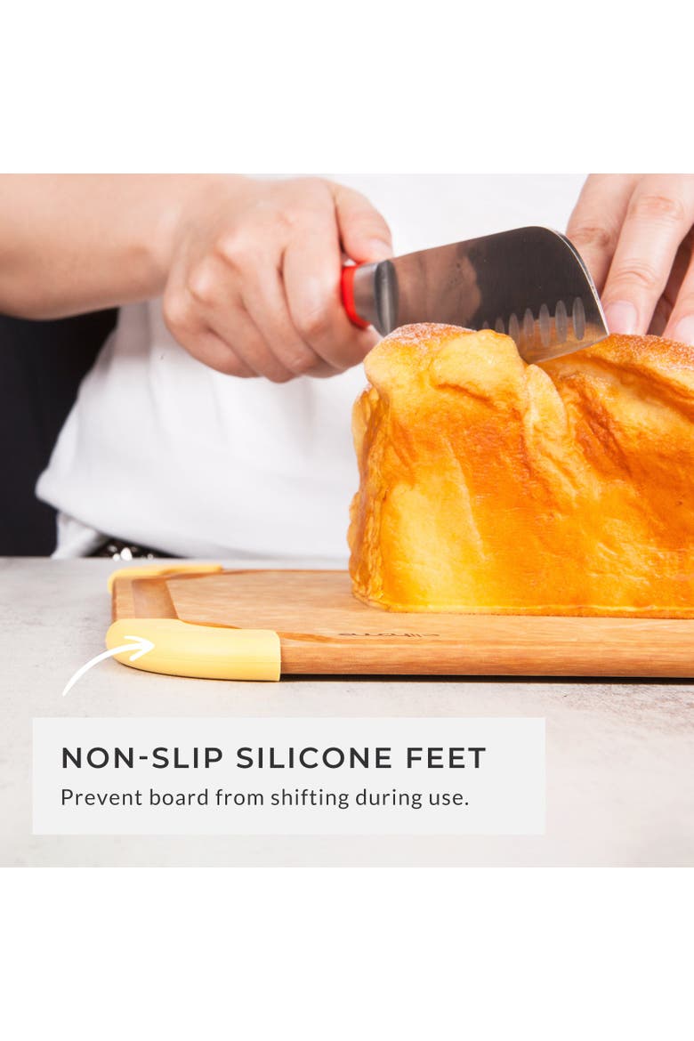 Premium Series 10 x 13 x 1/4 Cutting Board - Non Slip & Color Coded - Medium, Alternate, color, Natural
