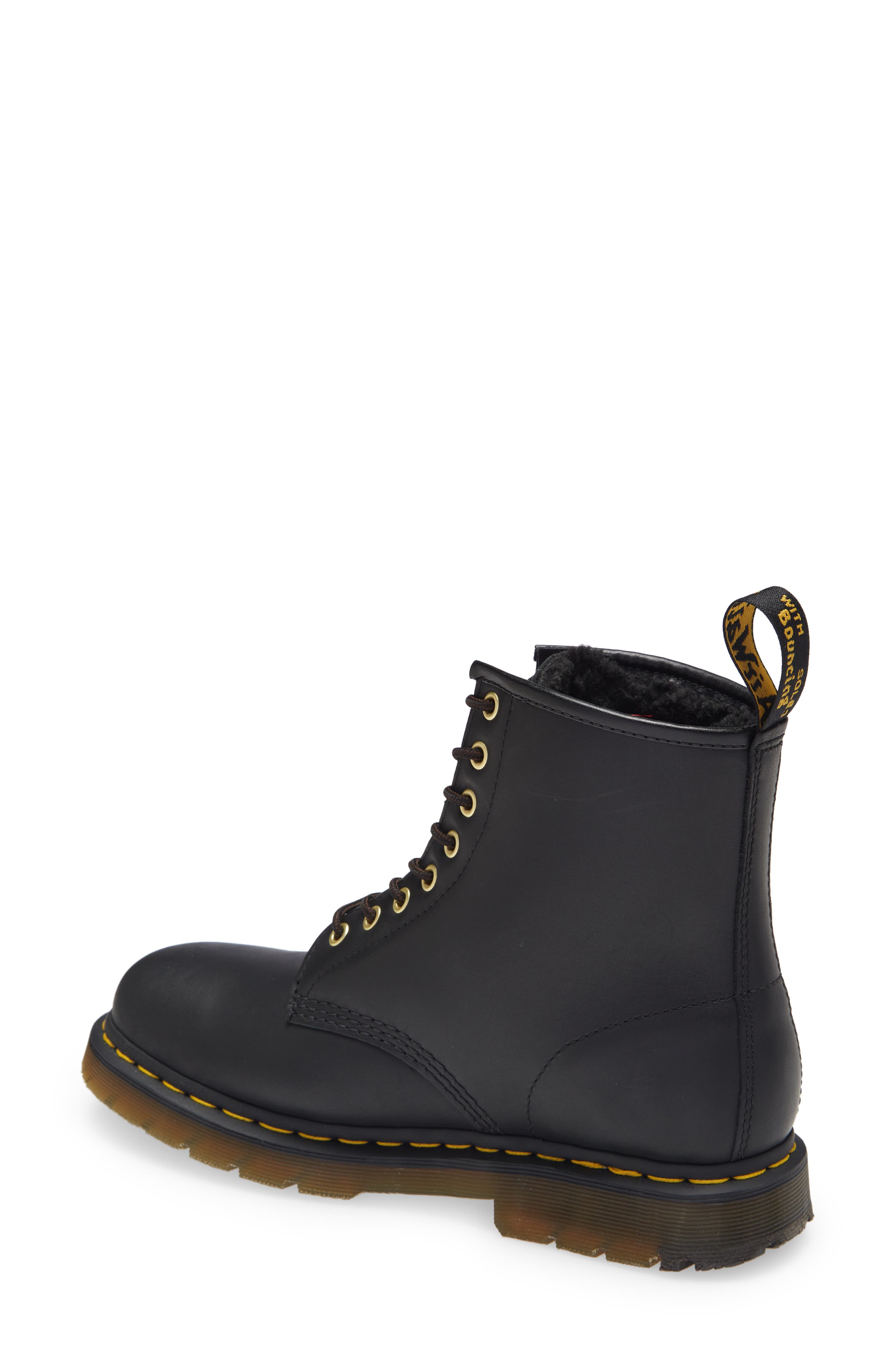 Dr. Martens 1460 Blizzard Waterproof Boot, Alternate, color, Black