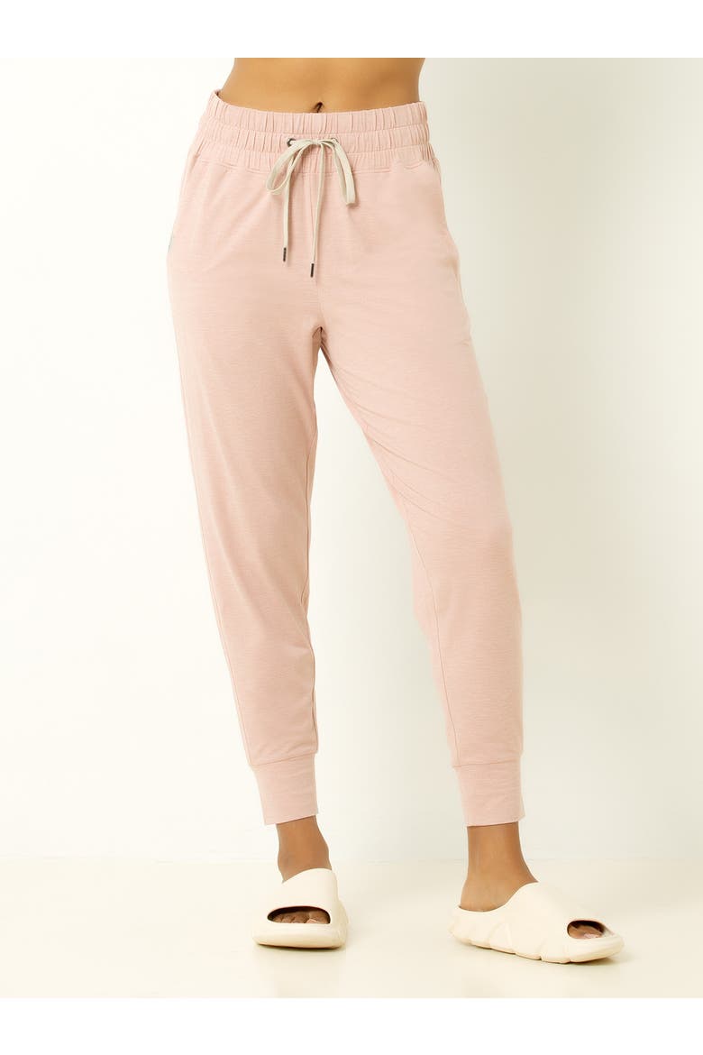 Lightweight Drawstring Jogger, Main, color, Heather Pink