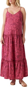 Ingrid & Isabel Strappy Tiered Materiny Dress