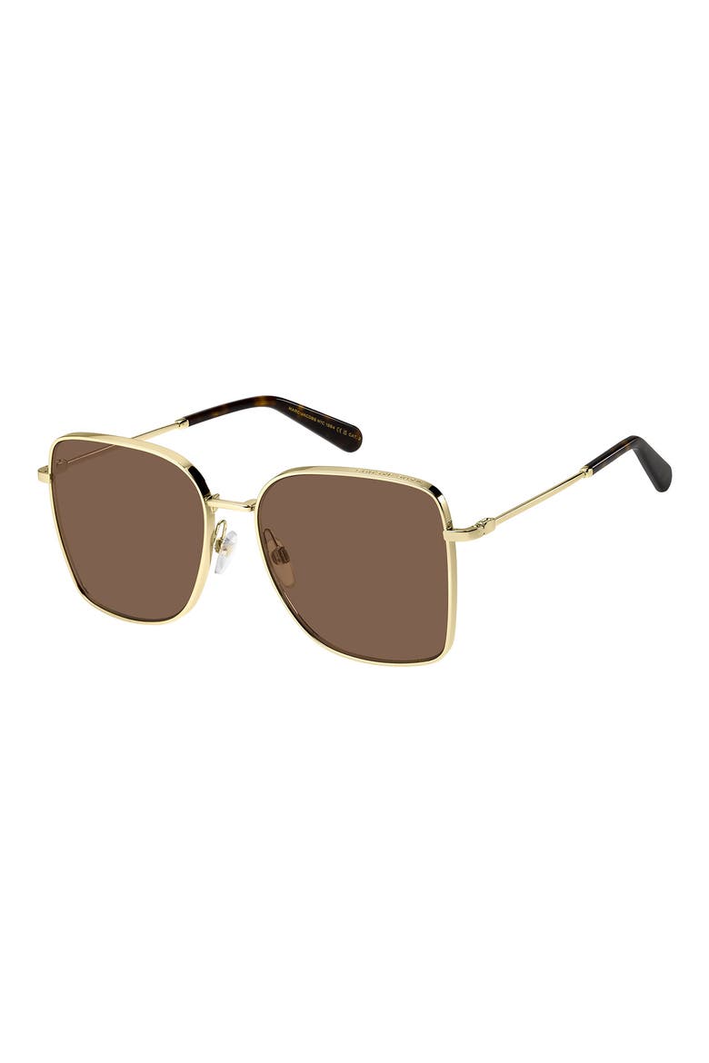 58mm Square Sunglasses, Alternate, color, 001Q-70