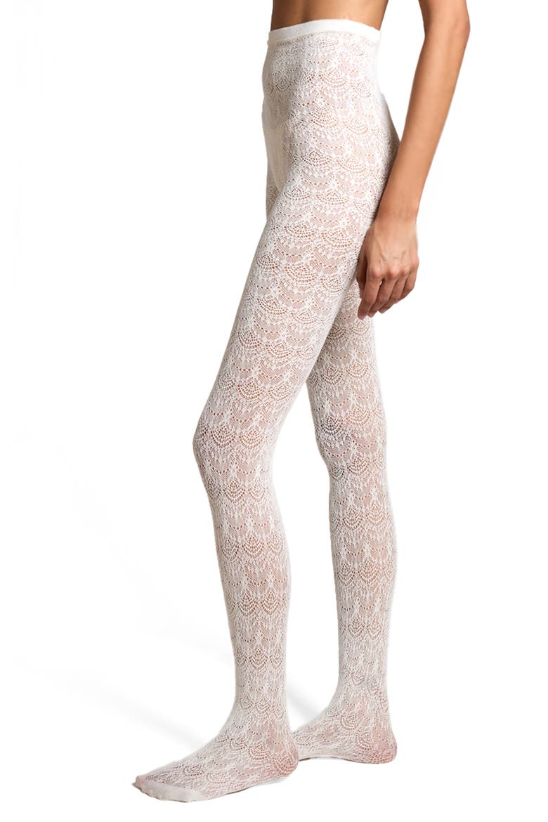 Emilia Tattoo Tights, Main, color, IVORY