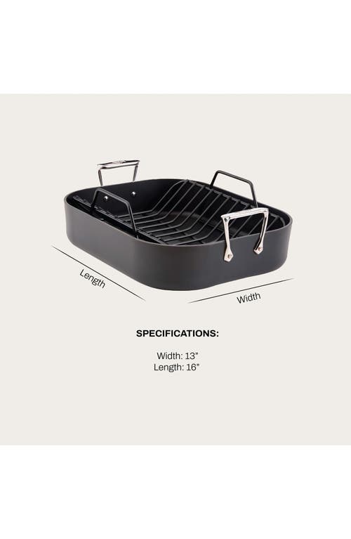 ALL-CLAD ALL-CLAD HA-1 EXPERT HARD ANODIZED NONSTICK ROASTER WITH RACK