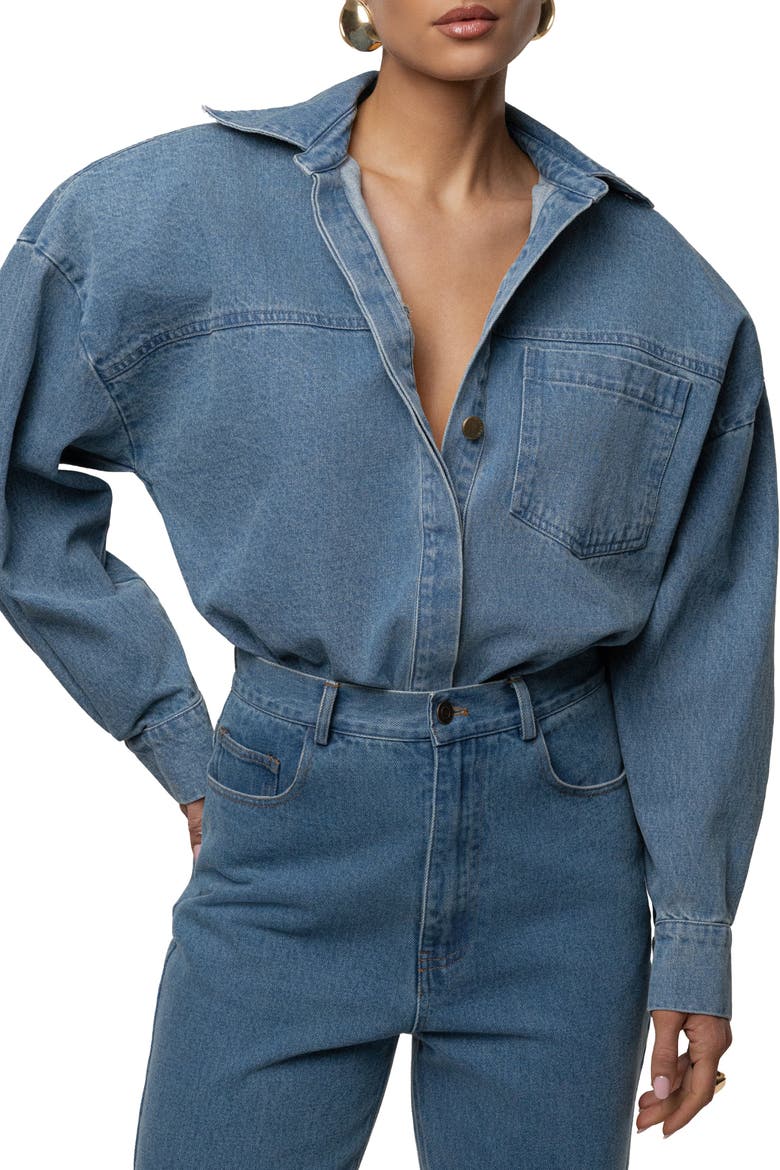 Unstoppable Bodysuit, Alternate, color, Blue
