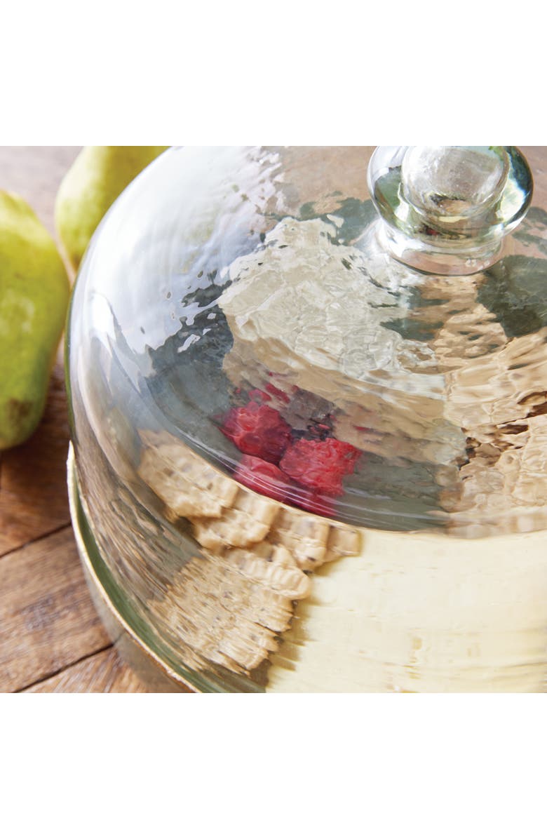 Napa Home & Garden Kammie Serving Tray With Cloche Large, Alternate, color,