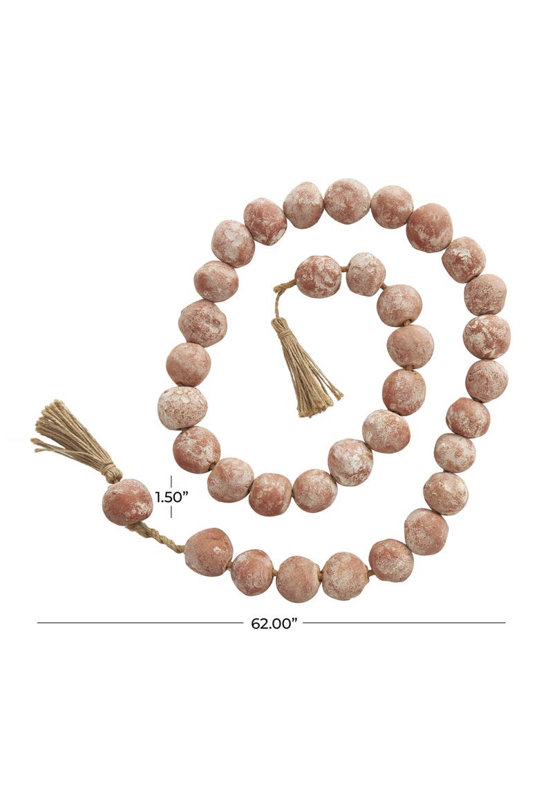 Ceramic & Tassel Garland, Alternate, color, ORANGE