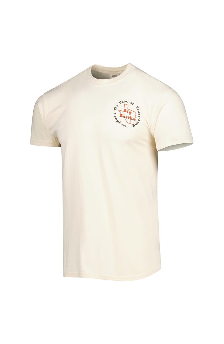 IMAGE ONE Men's Cream Texas Longhorns Hyperlocal T-Shirt, Alternate, color, Cream