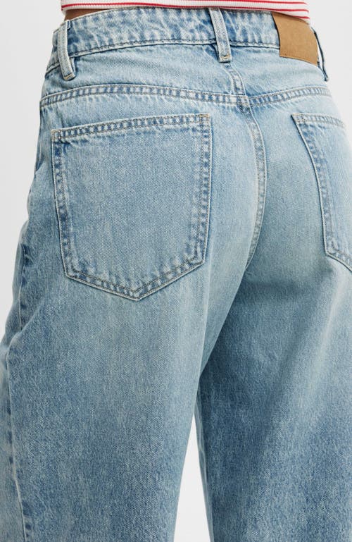 Cotton On Relaxed Wide Jean In Pearl Blue