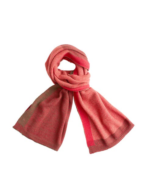 Cashmere Merino Ultra-Soft Marled Knit Scarf