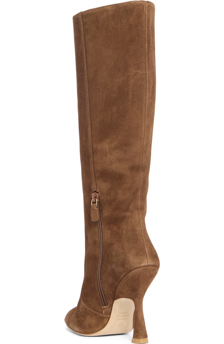 Stuart Weitzman Parton 100 Stiletto Boot, Alternate, color, Espresso