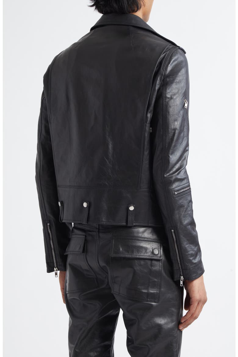 Hollywood Bauhaus Stooges Leather Jacket, Alternate, color, BLACK