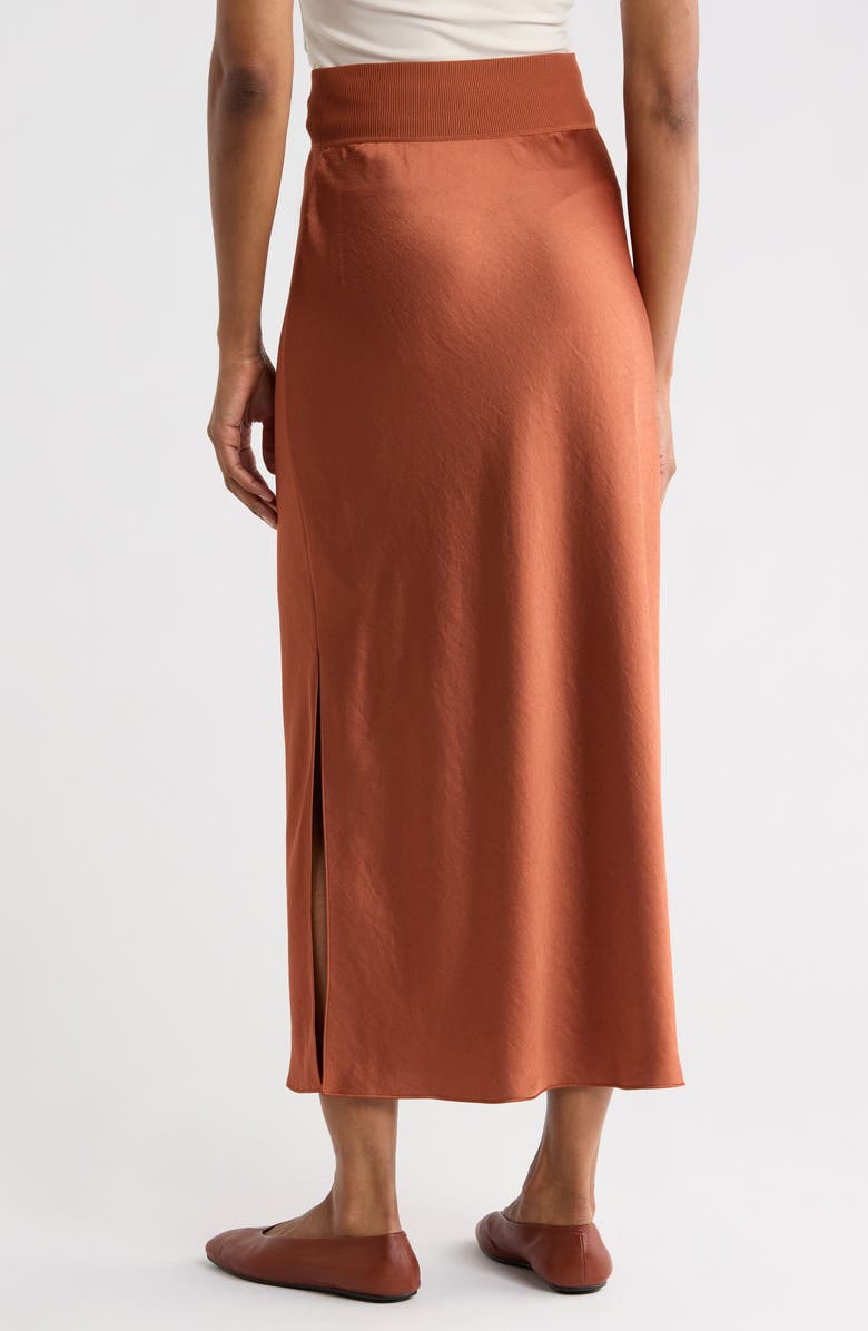 Theory Lewie Maxi Skirt, Alternate, color, Terracotta