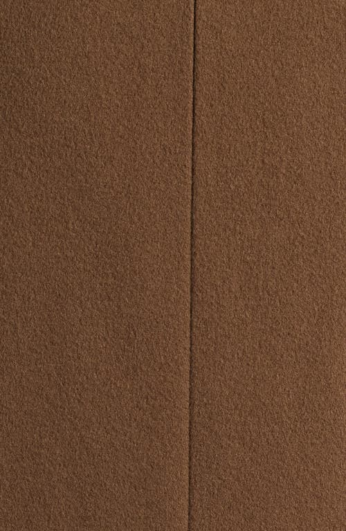 Canali Kei Trim Fit Wool & Cashmere Coat In Brown