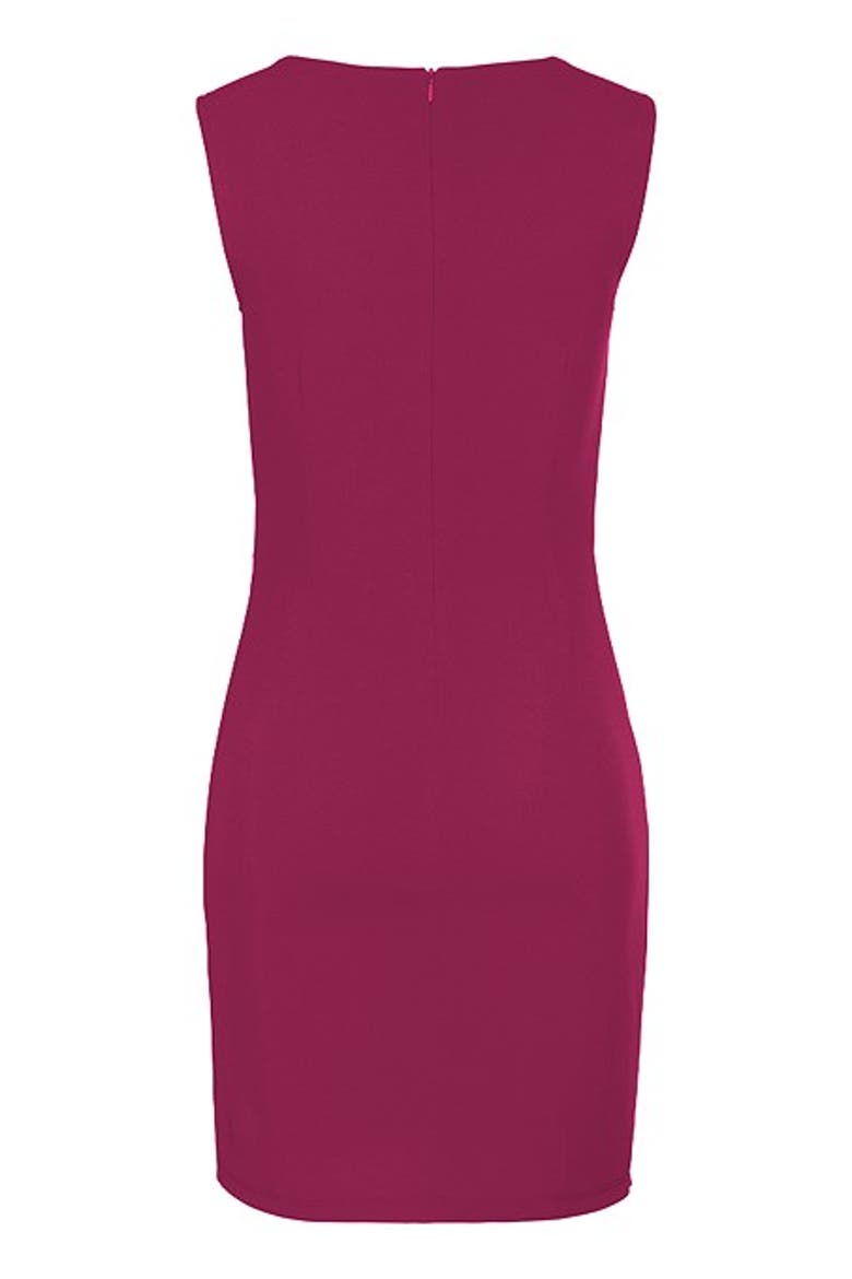 Women's Asymmetrical Hem Dress, Alternate, color, Fuchsia