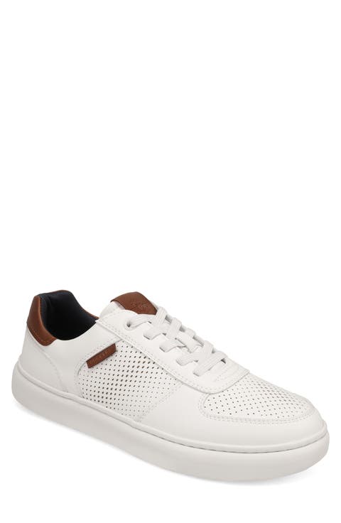 Voyage Faux Leather Sneaker