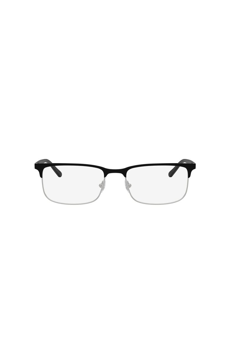 55mm Rectangle optical glasses, Alternate, color, Silver
