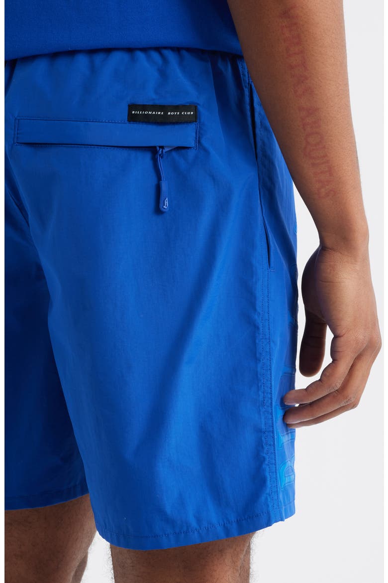 BB Sunrise Drawstring Nylon Shorts, Alternate, color, SURF THE WEB
