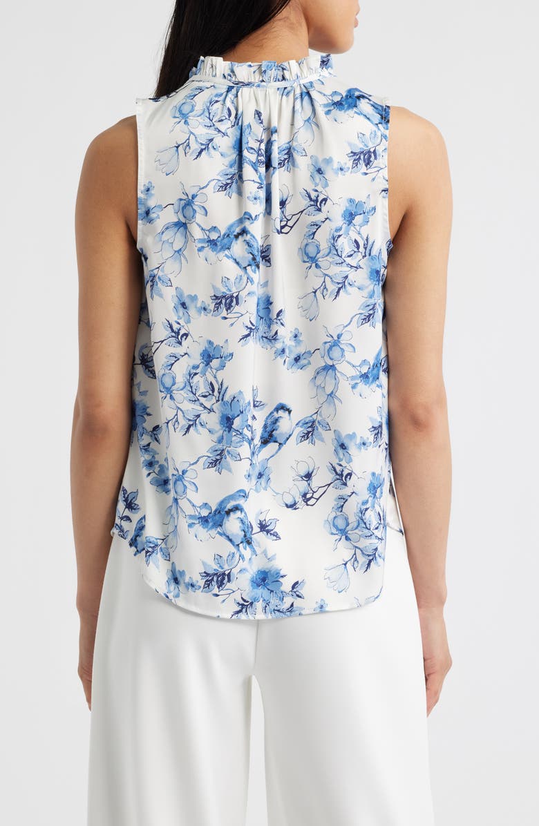 Anne Klein Tulla Floral Sleeveless Top, Alternate, color, 