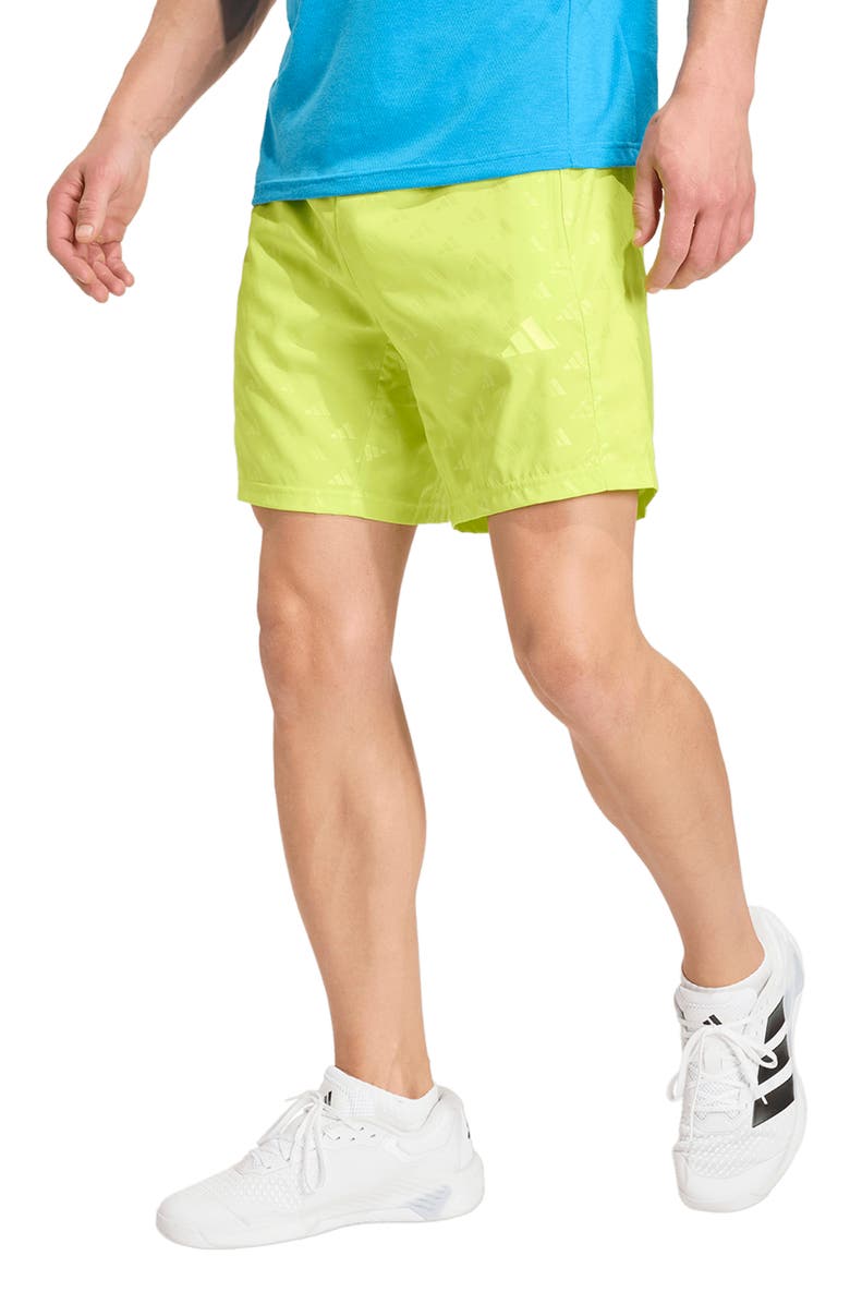 adidas Workout Essentials Brandlove Climacool Woven Shorts, Main, color, 