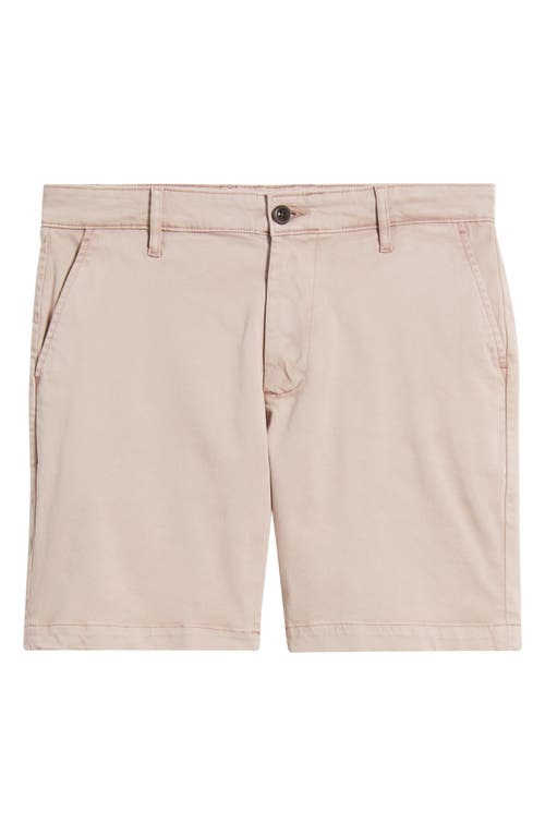 Ag Wanderer 8.5-inch Stretch Cotton Chino Shorts In Nude