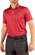 TailorByrd Golf Carts & Snowflakes Performance Polo