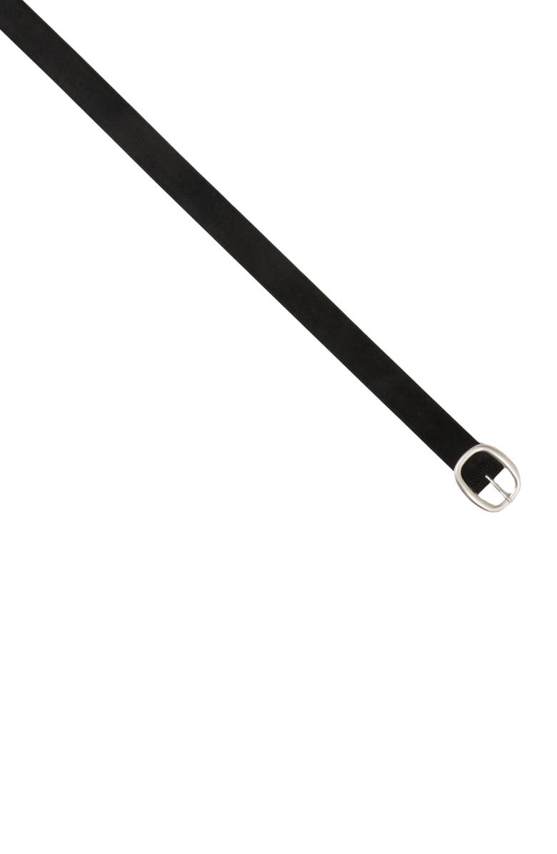 SANDRO Wide leather belt, Alternate, color, 