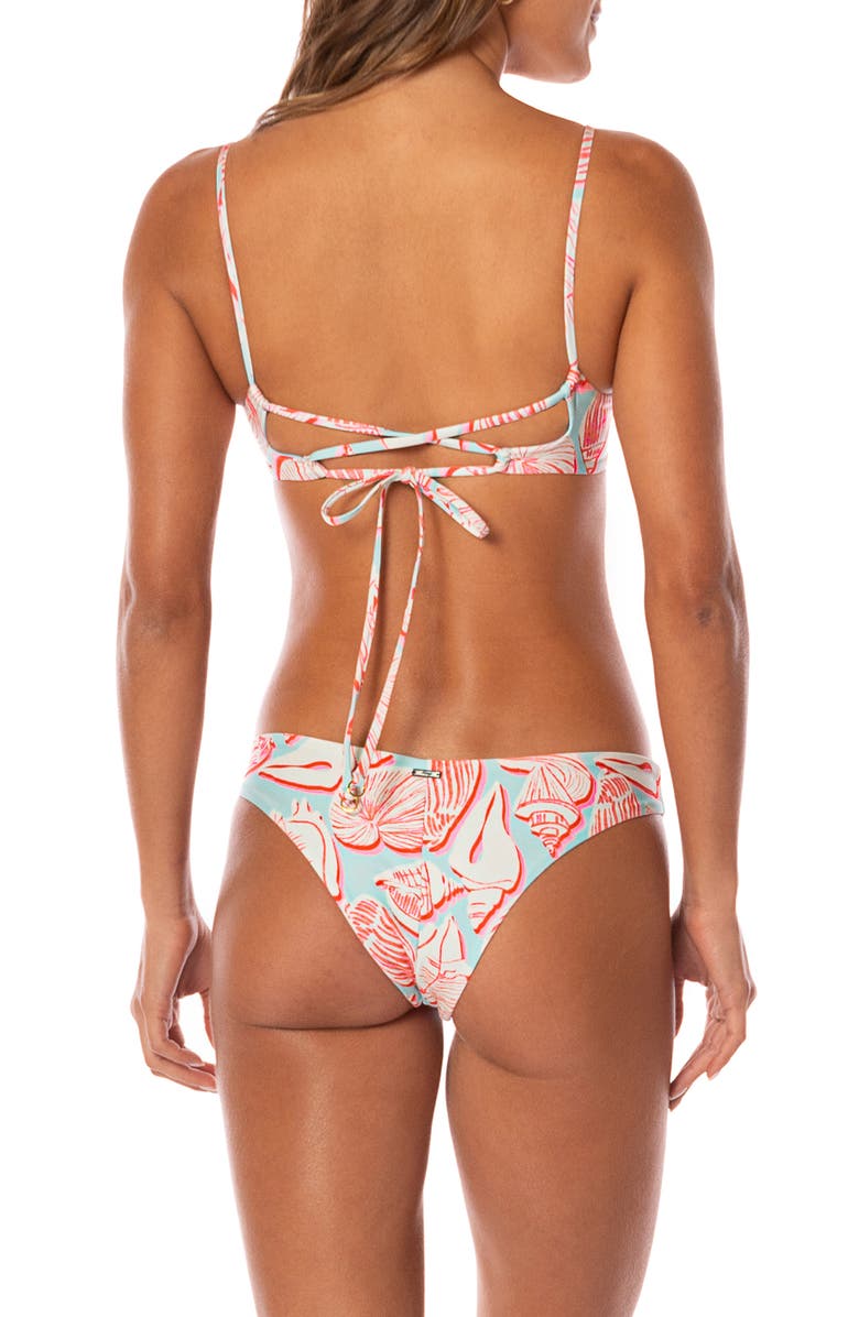 Maaji Australian Reef Dainty Reversible Underwire Bikini Top, Alternate, color, Lt/ Pastel Blue