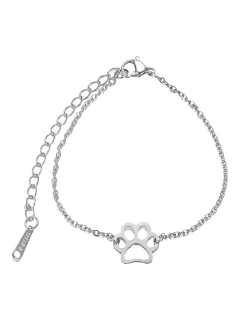 EternalPrint Link Chain Paw Print Charm Bracelet