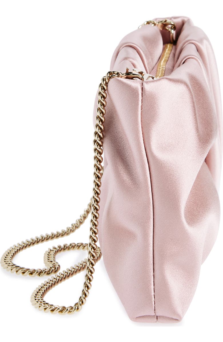 Jimmy Choo Bonny Satin Clutch, Alternate, color,