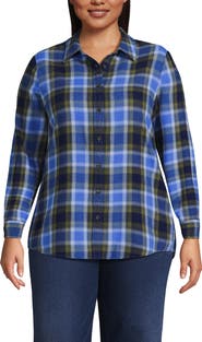 Lands' End Flannel Shirt