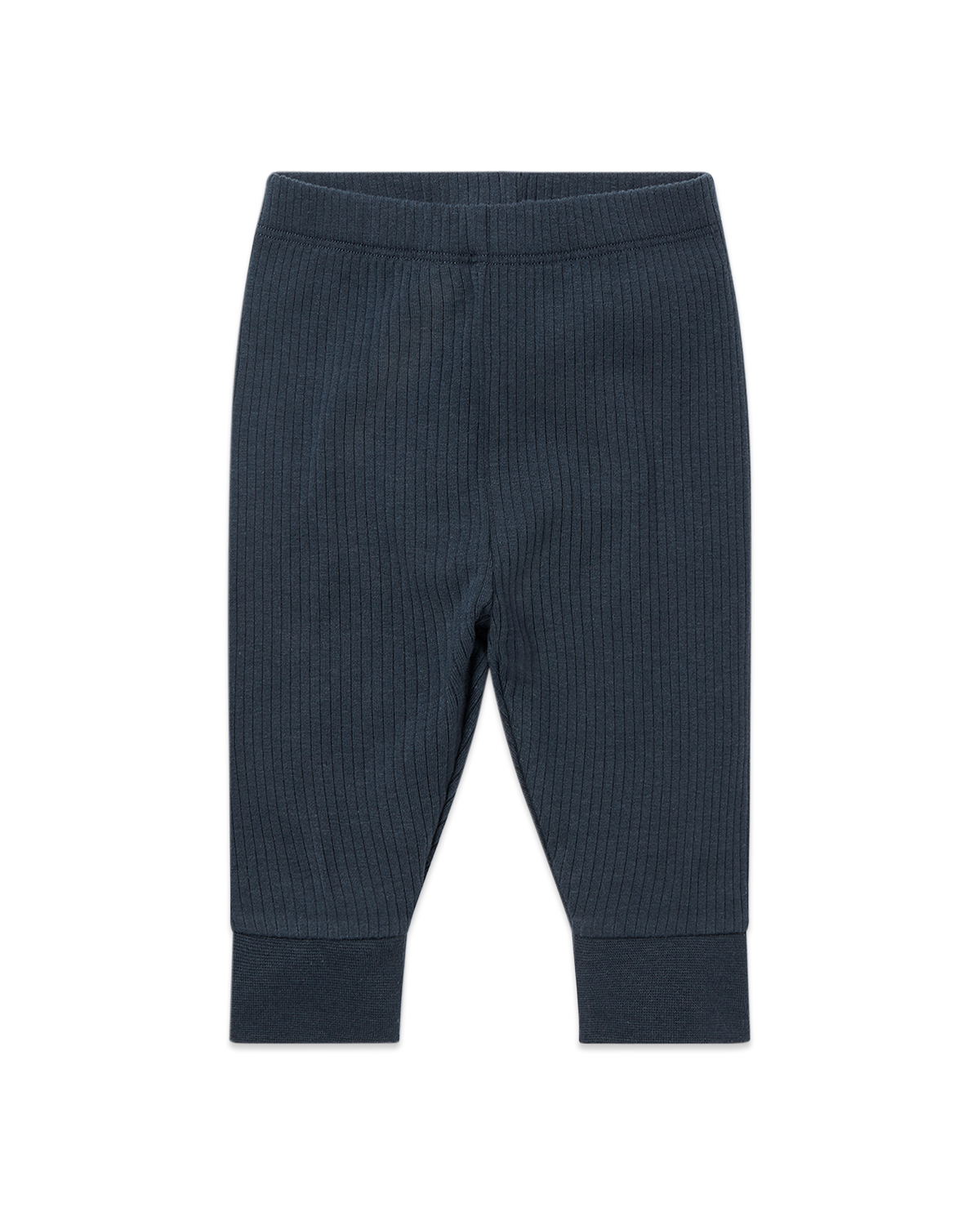 Mori Kids'  Ribbed Leggings In Blue