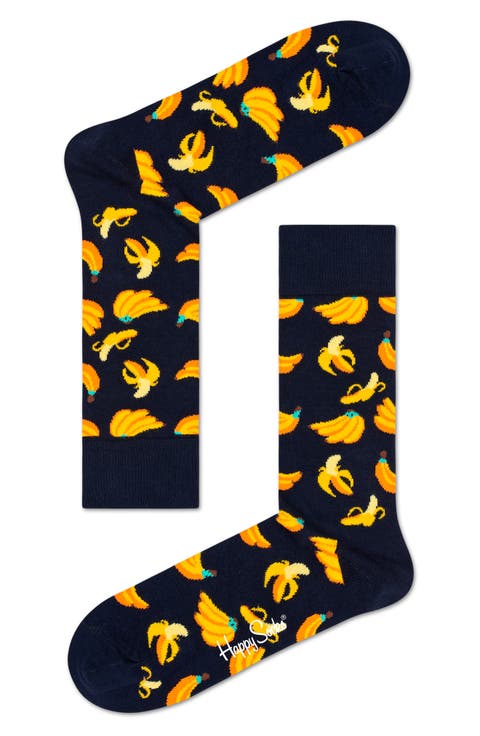 Banana Crew Socks