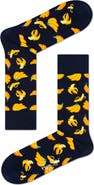 Happy Socks Banana Crew Socks